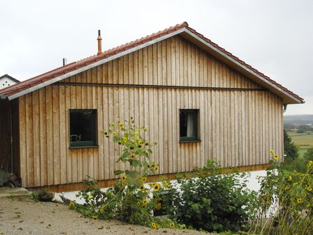 Aufstockung mit Holzfassade