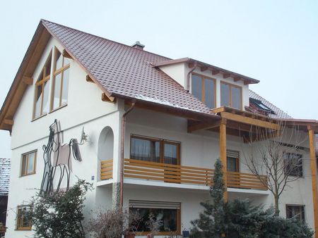 Aufstockung Landhaus nachher