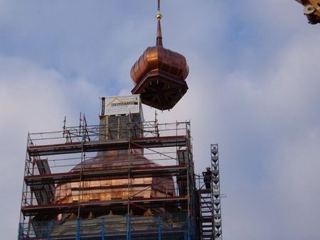 Sanierung Zwiebelturm